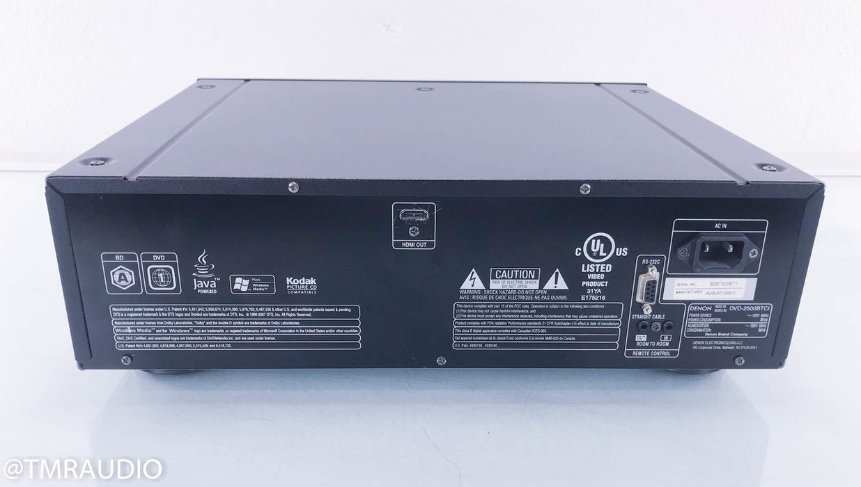 Denon DVD-2500BTCI Blu-ray Disc / DVD Transport