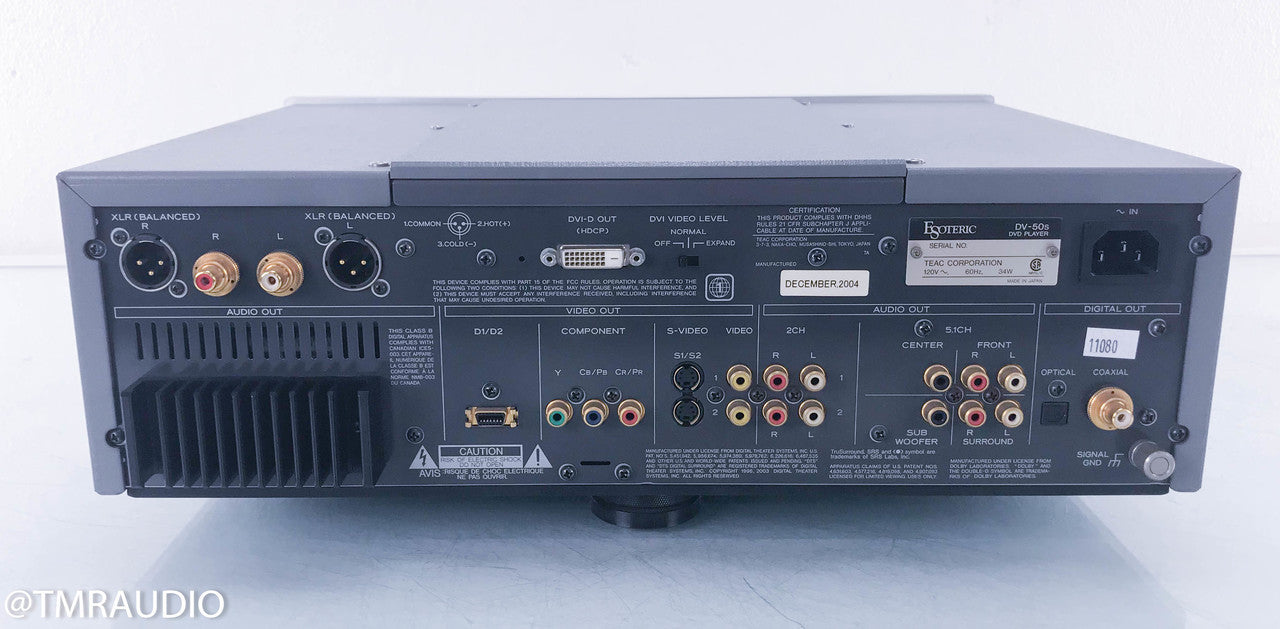 Esoteric DV-50s DVD / SACD / CD Player