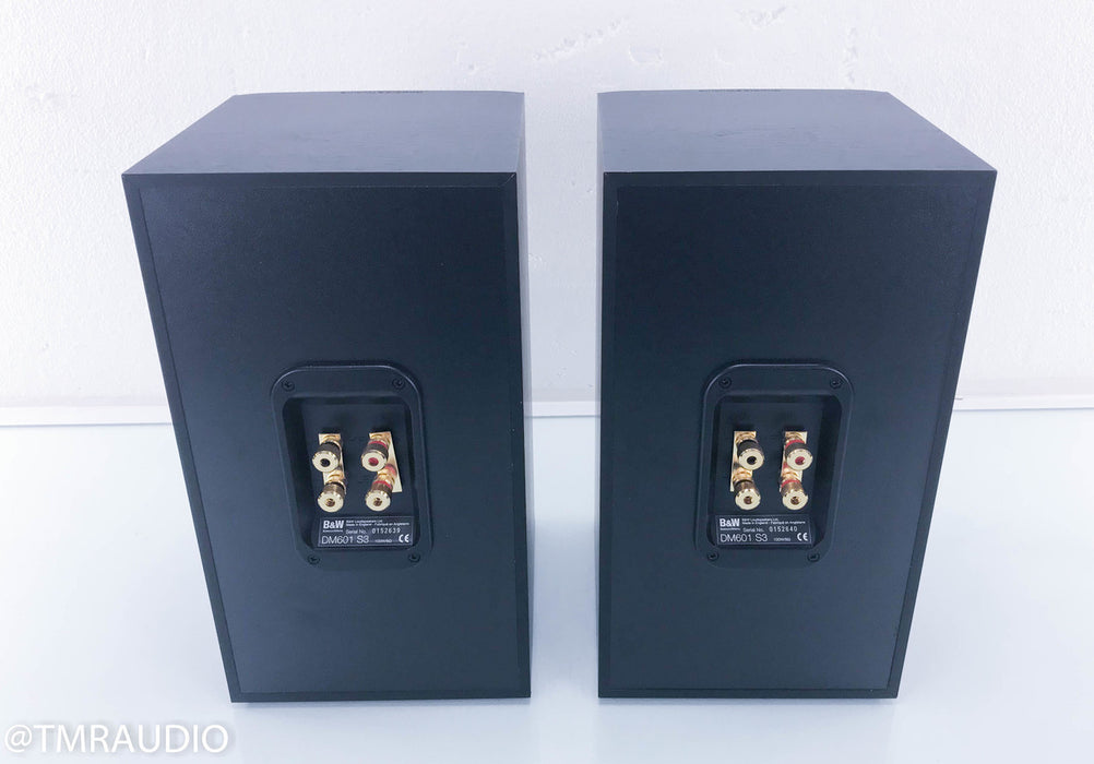 B&W DM601 S3 Bookshelf Speakers