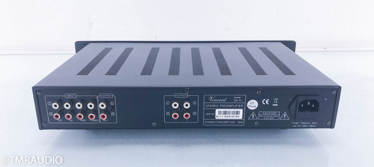 Vincent SA-31 Hybrid Stereo Preamplifier