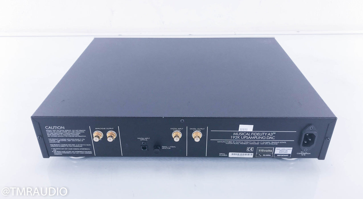 Musical Fidelity A3.24 192K Upsampling DAC / D/A Converter