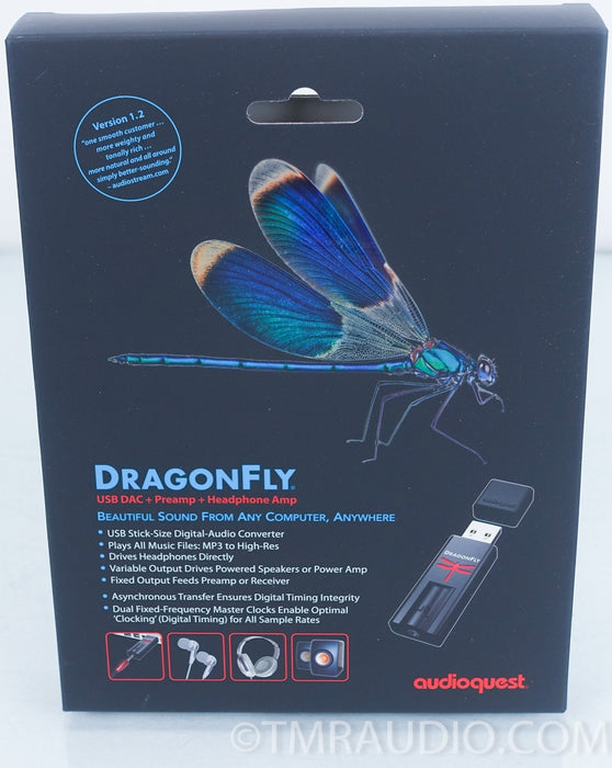 Audioquest Dragonfly Version 1.2 USB DAC in Factory Box