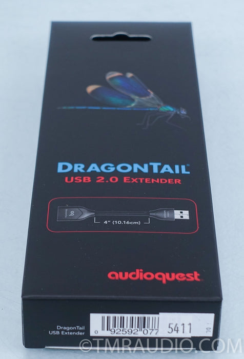 Audioquest Dragontail USB 2.0 Extender in Factory Box
