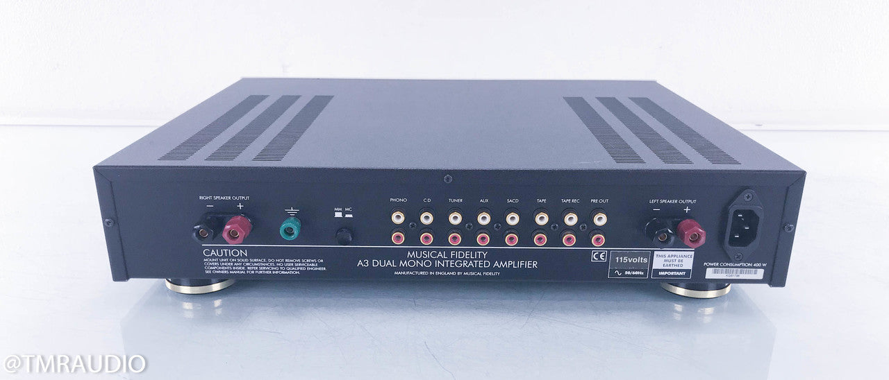 Musical Fidelity A3 Dual Mono Integrated Amplifier