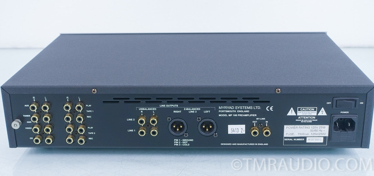 Myryad MP100 Stereo Preamplifier / Preamp EC