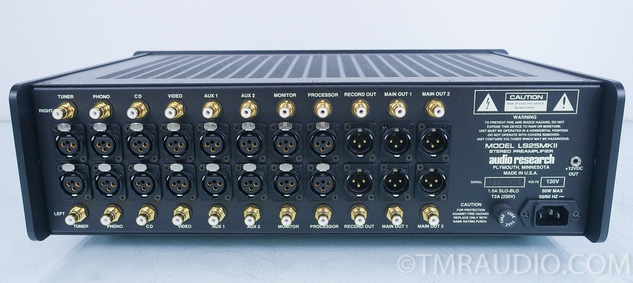 Audio Research LS25 Mk II Stereo Tube Preamplifier in Factory Box