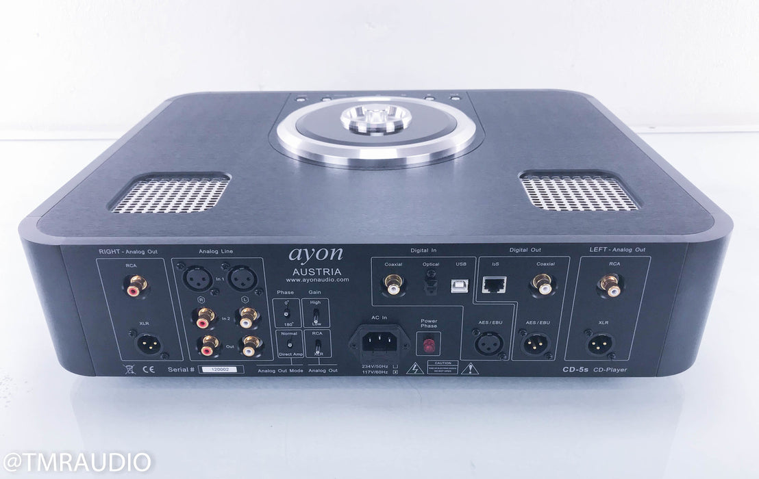 Ayon CD-5s Top-Loading Tube CD Player