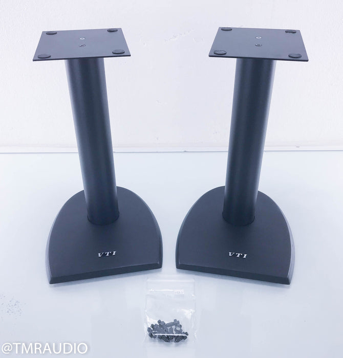VTI DF SERIES 19 INCH CAST IRON SPEAKER STANDS (BLACK) DF19B