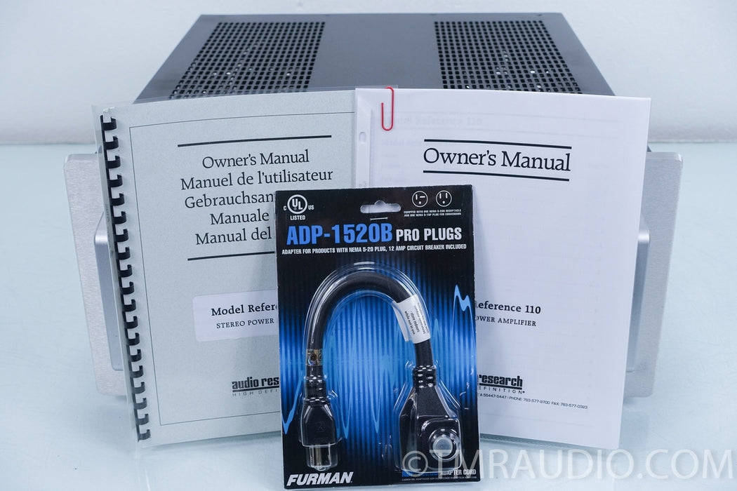 Audio Research Reference 110 Tube Power Amplifier in Factory Box