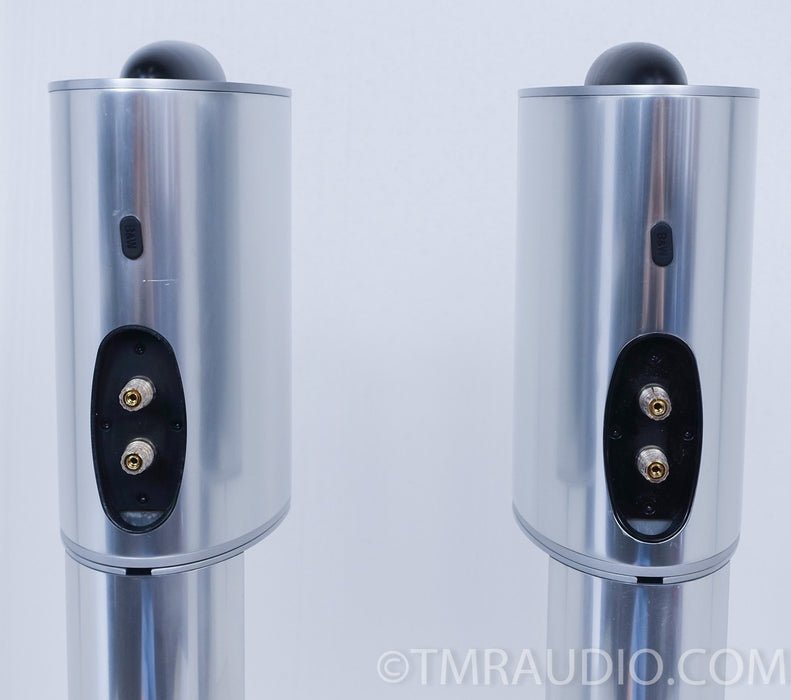 B&W XT-2 Chrome Speakers with Dedicated Stands