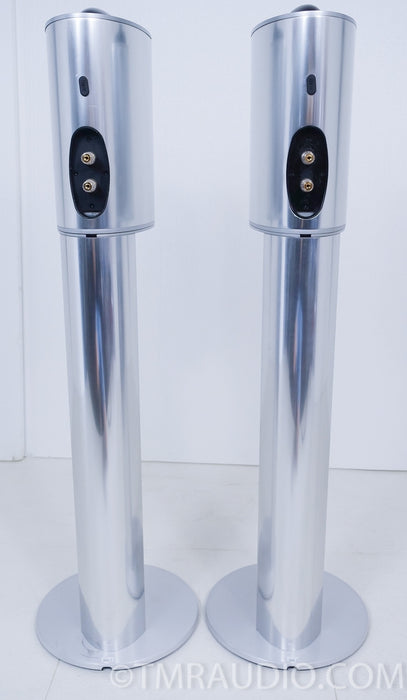 B&W XT-2 Chrome Speakers with Dedicated Stands