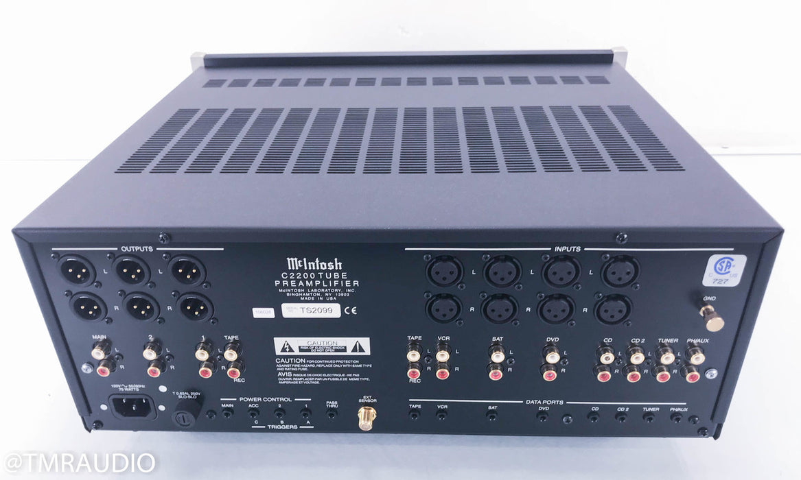 McIntosh C2200 Stereo Tube Preamplifier