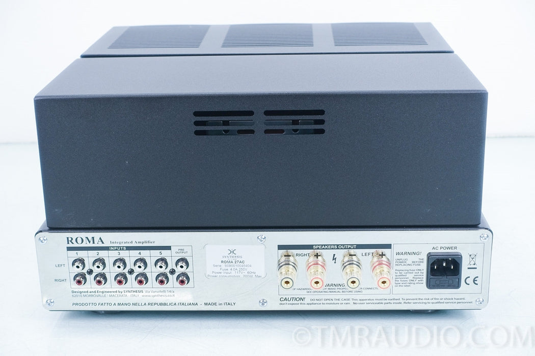 Synthesis Roma 27AC Tube Integrated Amplifier in Factory Box