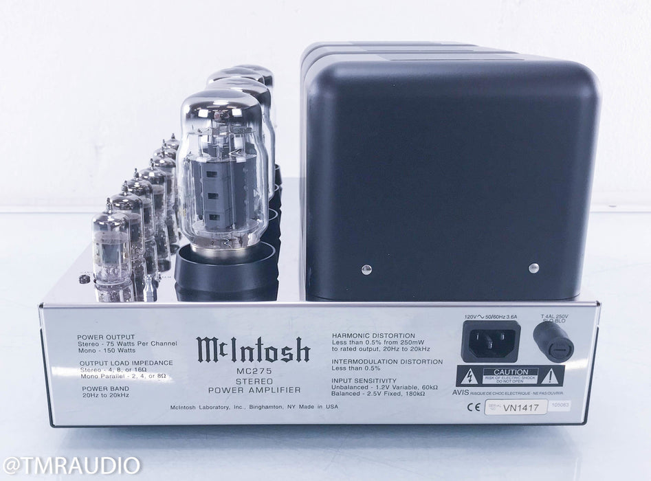 McIntosh MC275 Mk IV Stereo Tube Amplifier