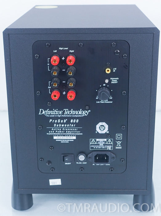 Definitive Technology ProSub 800 Powered Subwoofer