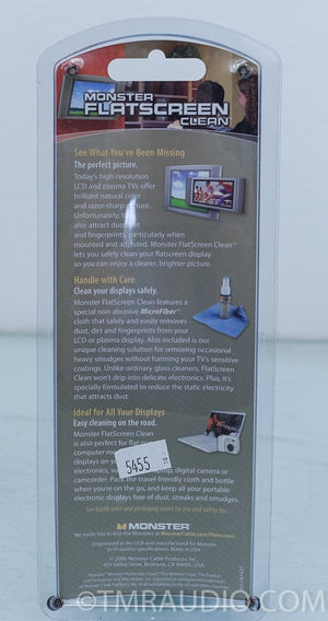 Monster Flatscreen Cleaning Kit NEW in Factory Packaging
