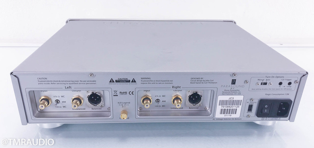 Parasound JC-3 Phono Preamplifier