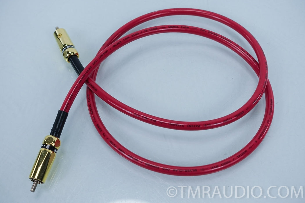 WireWorld Starlight 5 1 meter RCA to RCA Digital Interconnect