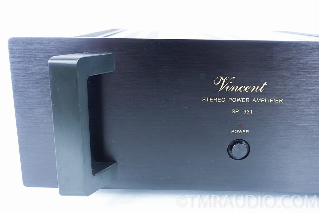 Vincent Audio SP 331 Tube / SS Hybrid Power Amplifier in Factory Box