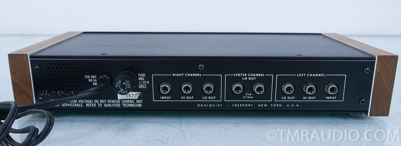 Dahlquist DQ-LP1 Variable Low Pass Filter / Crossover in Factory Box