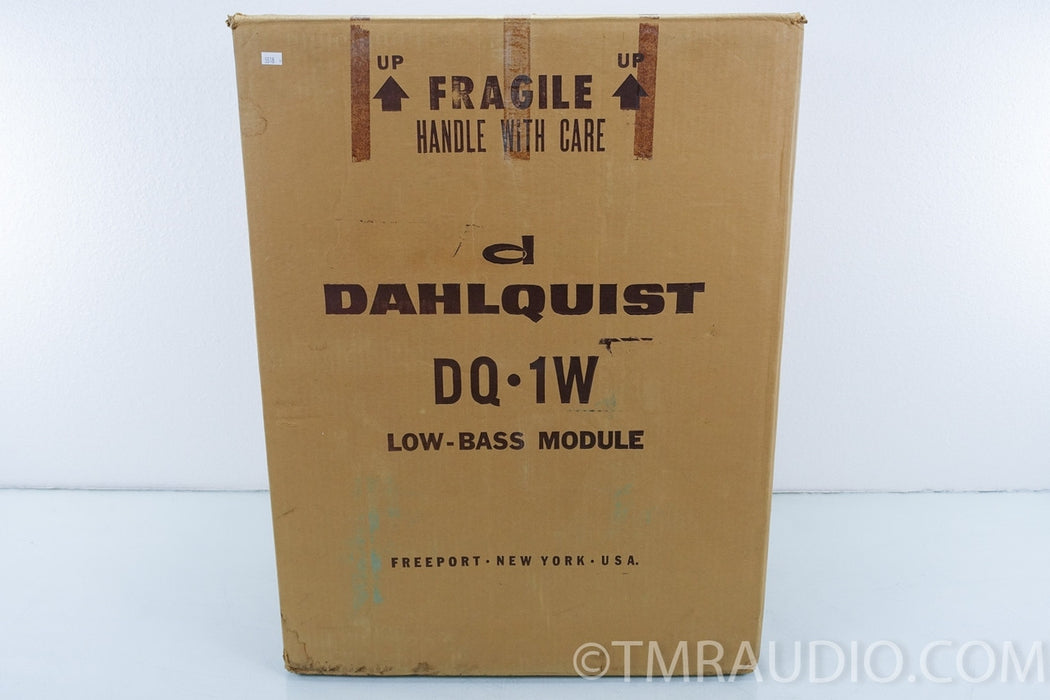 Dahlquist DQ-1W Vintage Passive Subwoofer in Factory Box