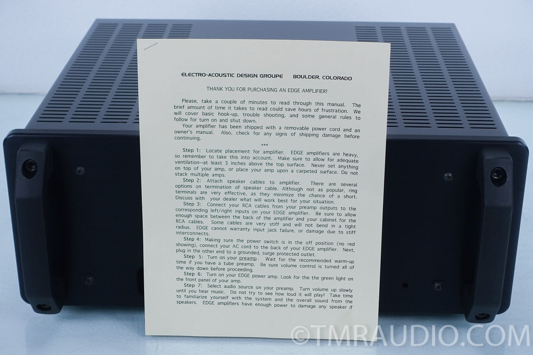 Edge M6 Power Amplifier