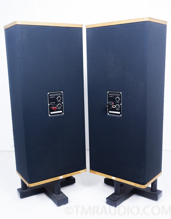 Vandersteen Model 2C Speakers with Stands