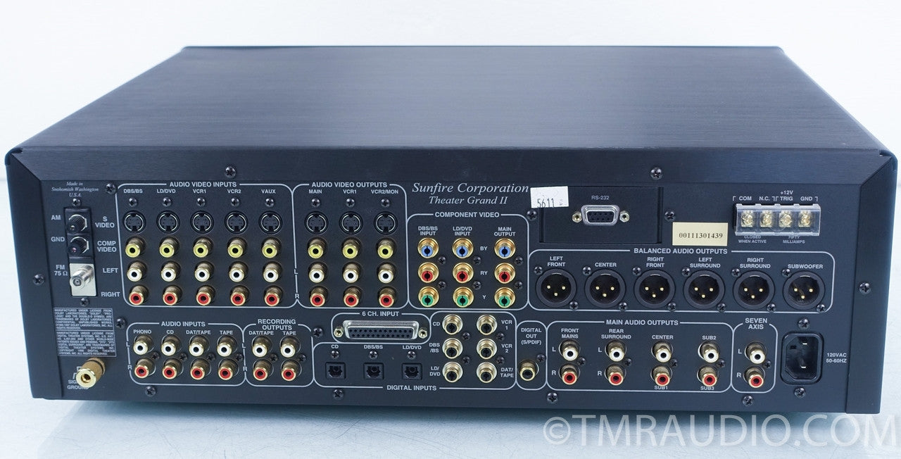 Sunfire Theater Grand Processor II Preamplifier/Processor