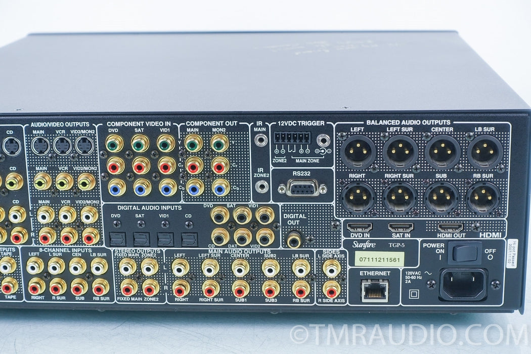 Sunfire Theater Grand Processor TGP-5 Preamplifier / Processor