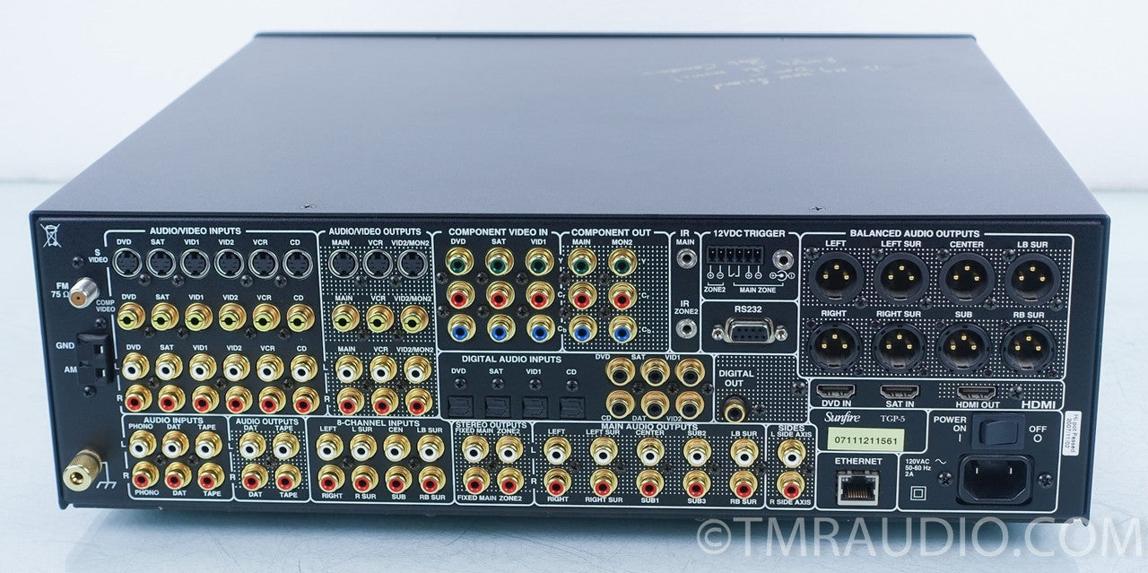 Sunfire Theater Grand Processor TGP-5 Preamplifier / Processor