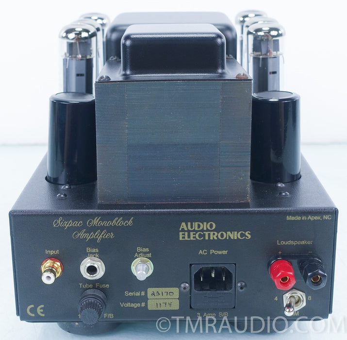 Audio Electronics Supply AES Sixpac Monoblock Tube Amplifiers in Factory Boxes