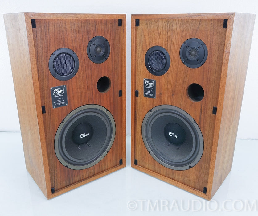 Ohm C2 Vintage Speakers w/ New Foam Surrounds