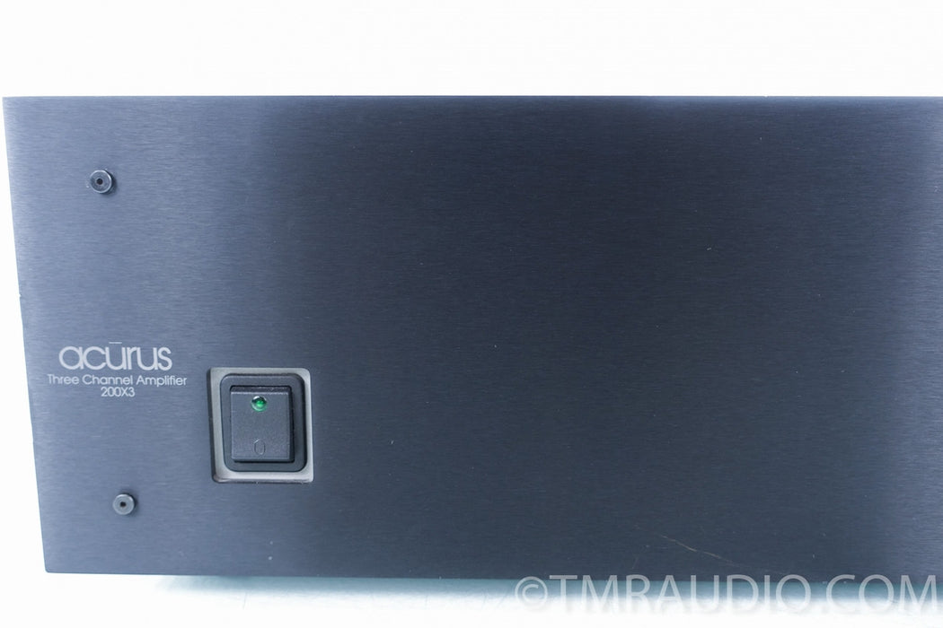 Mondial Design / Acurus 200X3 3 Channel Power Amplifier