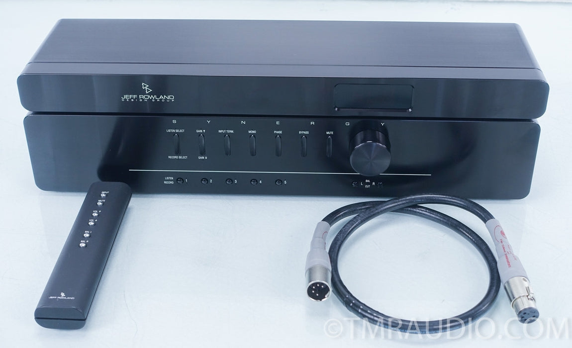 Jeff Rowland Synergy Preamplifier / Preamp in Factory Box