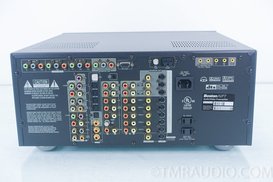 Boston Acoustics AVP7 Preamplifier / Processor in Factory Box