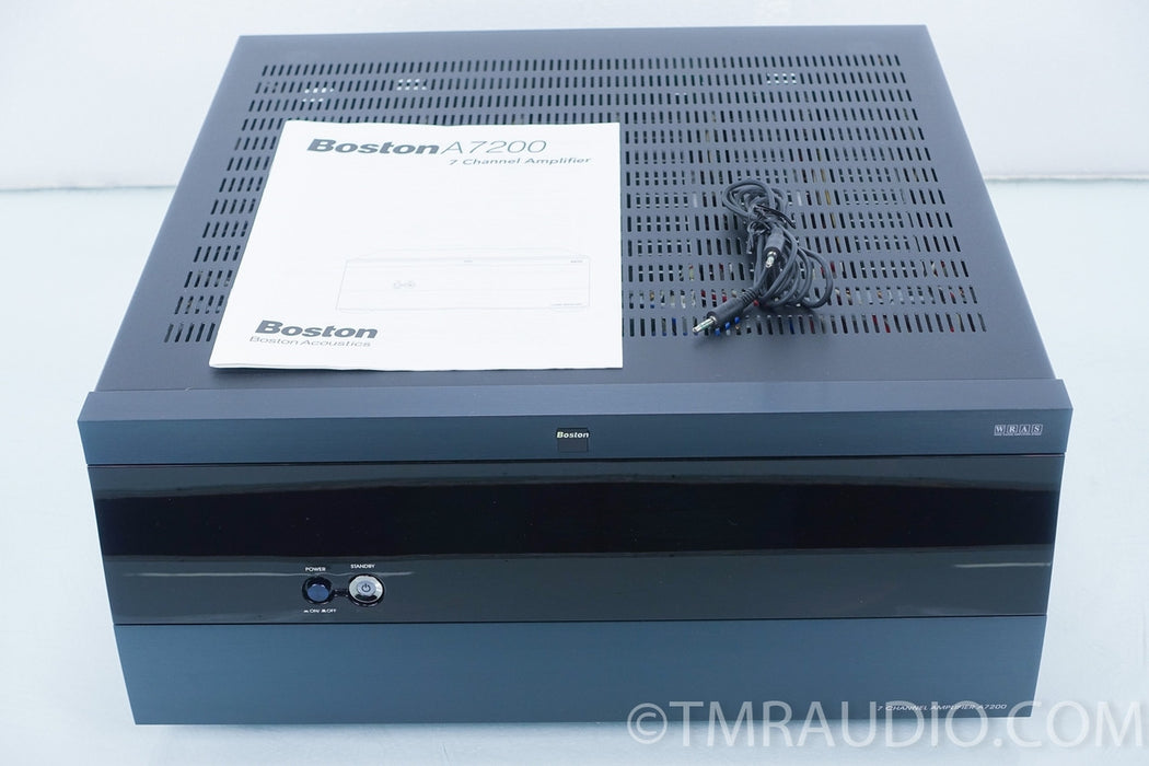 Boston Acoustics A7200 120w x 7 Channel Amplifier in Factory Box