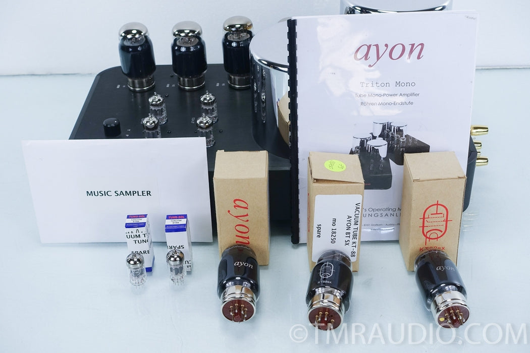 Ayon Triton Mono Tube Power Amplifier in Factory Boxes
