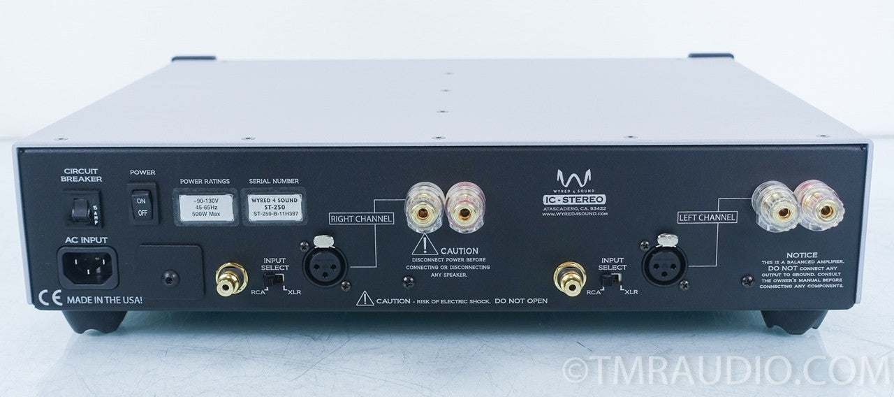 Wyred 4 Sound ST-250 Stereo Power Amplifier in Factory Box