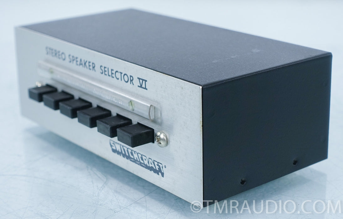 Switchcraft VI Vintage Speaker Switcher NEW in Factory Box