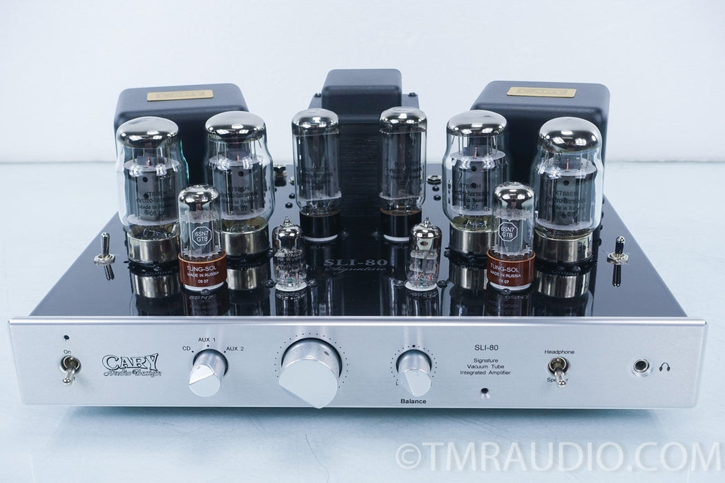Cary SLI-80 Tube Integrated Amplifier in Factory Box