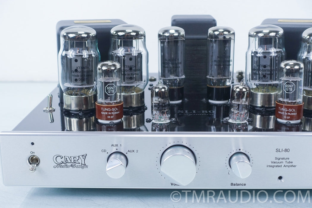 Cary SLI-80 Tube Integrated Amplifier in Factory Box