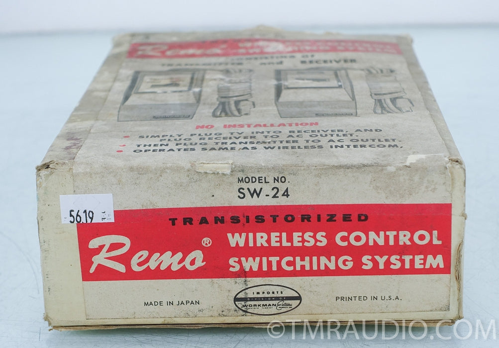 Remo SW-24 Vintage Wireless Remote Control Switching System (NEW)