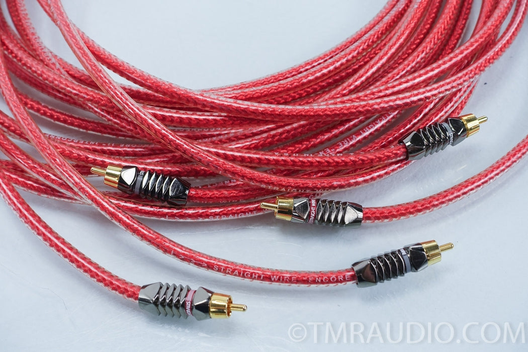 Straight Wire Encore 3m RCA Interconnects: Set of 5 Cables Straightwire