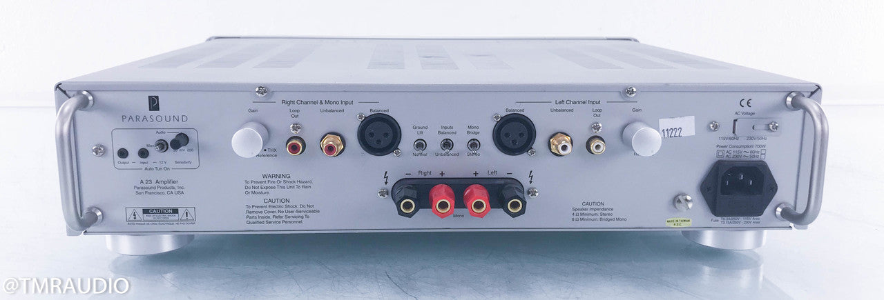Parasound A23 Stereo Power Amplifier