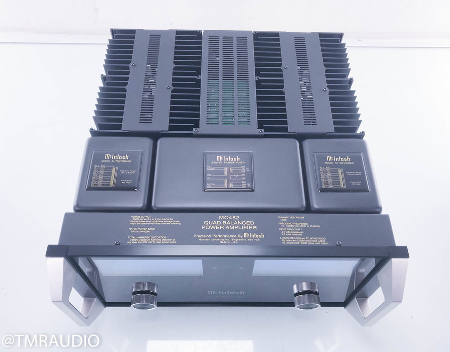 McIntosh MC452 Stereo Power Amplifier