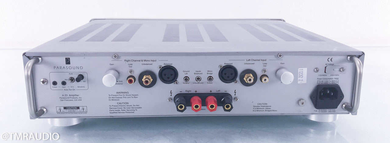 Parasound A23 Stereo Power Amplifier