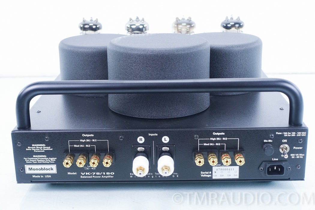 Balanced Audio Technology BAT VK-150SE Tube Power Amplifier