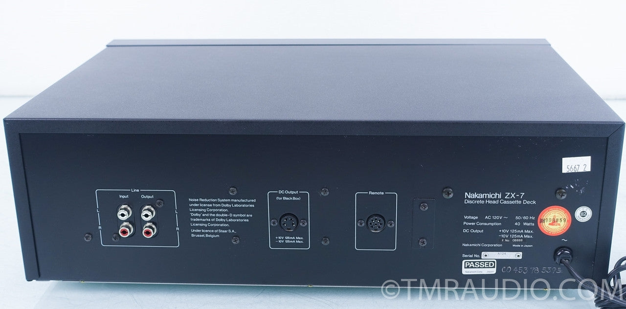 Nakamichi ZX-7 Vintage Stereo Cassette Deck