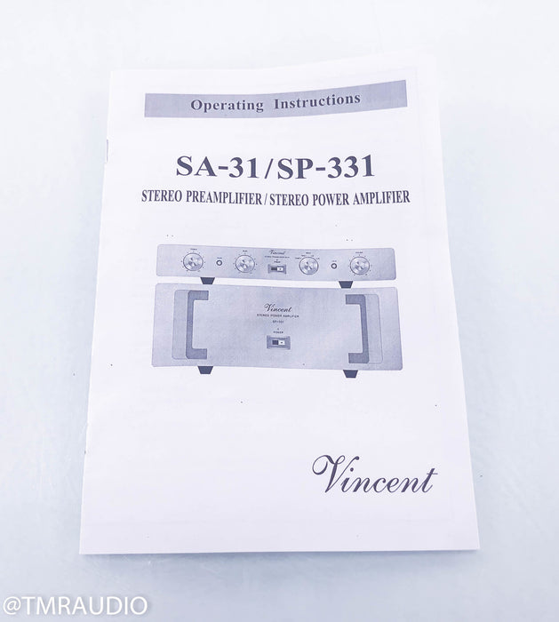 Vincent SA-31 Hybrid Stereo Tube Preamplifier