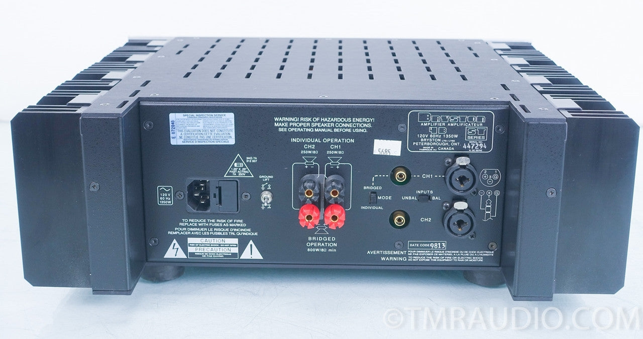 Bryston 4B ST Stereo Power Amplifier
